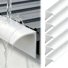 10 PCS Metal Eagle-beak Drip Edge for Roof, Sloped Design, No Water Pooling