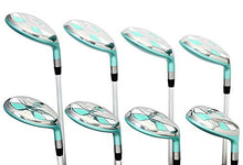 Majek Seafoam Teal Petite Senior Ladies Golf Hybrids Irons Set