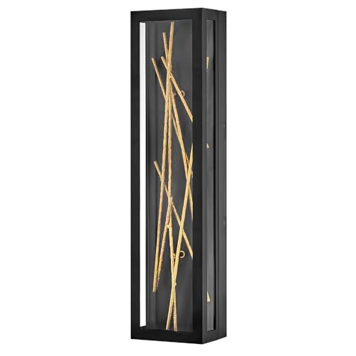 Hinkley Styx Large Led Wall Sconce, Black