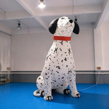9.8FT Giant Inflatable Dalmatian Dog with Blower, Spotted Dog Decoration