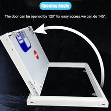 YLLFFLL 18x18 18x24 18x36 18x40 18x60 Paintable Inspection Hatch with Lockable Handle, Invisible Commercial Electrical Service Panel, Extra Large Access Door(18x62in/46x157cm)