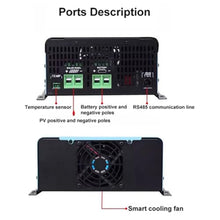HENGJINGTR MPPT Wind Power Solar Charge Controller Automatic Recognition 12V-96V with LCD PV Load Solar Controller Regulator 120A for Lead Acid/Lithium Battery,72v