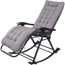 IIPOSAQQ Comfortable Sofa Outdoor Reclining Zero Chair Extra Wide Adjustable Lounger Chair for Patio Garden Beach Pool with Cushions Support 200kg