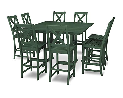 POLYWOOD® Braxton Bar Set, Green