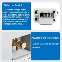 KZZAAO Manual Lens Edger, Optical Hand Lens Edger with 280 and 180 Lens Grinding Wheel for Resin Glass PC Stone Knives