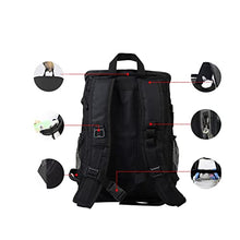 TBNLASS Shoulder Insulation Bag Thickened Waterproof Picnic Ice Pack Large Capacity Oxford Cloth Folding Backpack