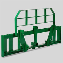 Titan Attachments 72" Pro Series Global Euro Extra Wide Pallet Fork Frame, Fits Global Euro Hookups, Rated 5000 LB, Fits Class II Pallet Fork Blades and Conus 2 Hay Spears, 2" Receiver Hitch