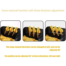GESAIDES 41cm Cordless Snow Blower, Electric Snow Thrower with Brushless Motor, 10m Throwing Distance, for Driveway, Patio, and Deck Clearing