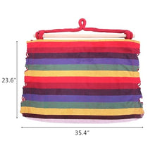 UYCVT Patio Hammock Foldable Portable Swing Chair Bed with Detachable Pillow