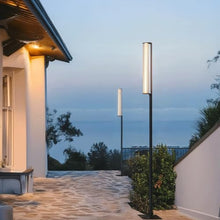 XMKJC Bollard Light, Stainless Steel Outdoor Post Light, LED Pathway Lamp for Landscape Lighting, IP65 Waterproof Garden Bollard Lamp for Yard Walkway Courtyard Residential Use(Large)