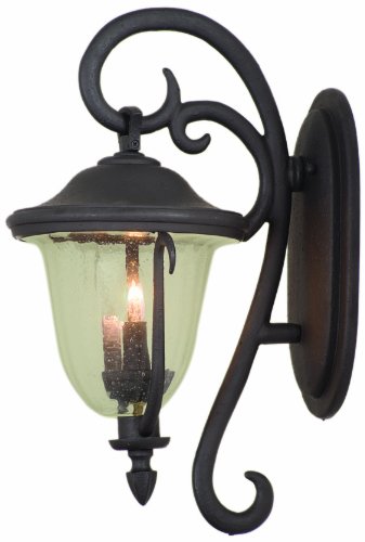 Kalco Four Light Wall Bracket Santa Barbara Outdoor Collection Large Multicolor