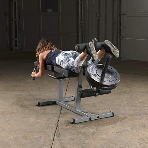 Body-Solid Leg Extension & Leg Curl Machine Grey/Black