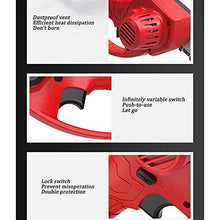 Cordless Mini Chainsaw 4-Inch Portable Handheld Chain Saw with Rechargeble Battery for Wood Cutting Tree Branches Shears Pruning Courtyard and Garden ()