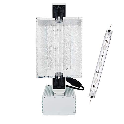 POWER ESSENCE 945 Watt Ceramic Metal Halide Grow Light Fixture, Double-Ended CDM Growing System 240V, with 945W CMH Bulb