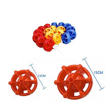 GRRICEPL Pool Lane Dividers, Buoy Ball Float Lines, Swimming Pool Lane Marker Rope, Preassembled Pool Rope, Floating Cordon Pool Safety Divider with Floats (Color : 15/Multi-Colored-B, Size : 25m)
