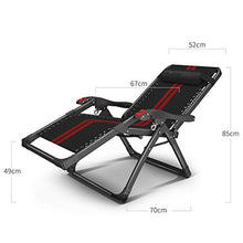 ZOCWJK Reclining,Chair,Deluxe Oversized Padded Recliner,Outdoor Camping Garden Patio Lawn Recliners,Reclining Patio Lounger Chair,Folding Portable Chaise Brown (