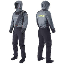 FWG Men's Pro Dry Suit Waterproof Breathable Durable Grey X-Large