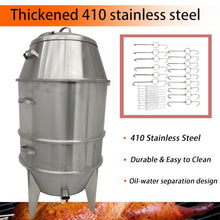 BEILOCKERY Commercial 410 Stainless Steel Charcoal Roast Duck Oven