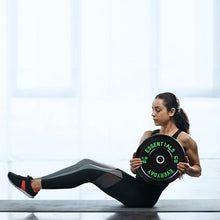 BalanceFrom Olympic Bumper Weight Plate Set Black