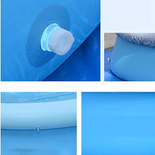 LSSOAZZVVN Outdoor Inflatable Swimming Pool Foldable Inflatable Swimming Pool Anti-Slippery Travel Basin Pool Inflatable Pool for Adults Dog Pet Bath Swim Center for Kids for Home Backyard Gard