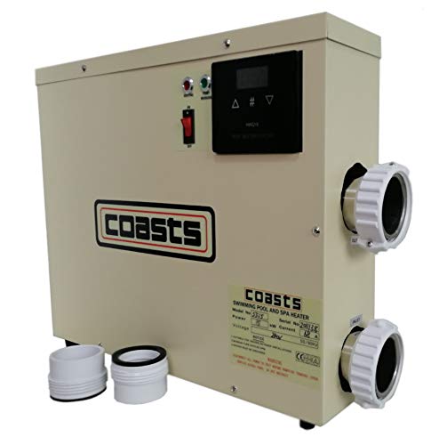 Chyee 15KW Pool Water Thermostat Heater ST-15 for Swimming Pool Pond & SPA Bath Shower