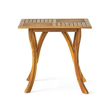 Christopher Knight Home Hermosa 5-Pc Acacia Wood Dining Set Teak Finish