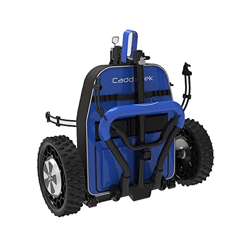 CaddyTrek Caddies R3 Smart Robotic Electric Golf Cart Bag Caddy - Blue