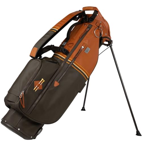 Sun Mountain Golf Bag Mid-Stripe Ace Stand N230233 - Cabin/Umber/Wheat