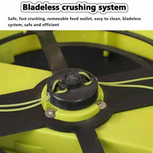 Electric Leaf Mulcher Shredder with Wheels and Storage Bag for Efficient Yard Cleanup and Composting,Includes Long Power Cord (Powercord×40m)