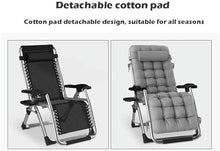 Lightweight Sun Lounger Garden Chairs Lounge Chair Folding Zero Gravity Wide Recliner Suitable for Outdoor Beach Patio Pool etc, Heavy Duty Reclining Recliner Comfo