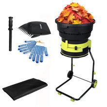 BEESOM Wood Chipper Electric,Leaf Mulcher/Shredder,Wood Chippers Shredders Mulchers, Motor for 17:1 Reduction Ratio, Adjustable Control Dia with Leaf Scoops Spade Powercord×30m