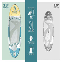 Tuxedo Sailor Inflatable Stand Up Paddle Board Heavy Duty 450lbs - Family Size