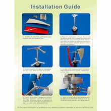 1000W Wind Solar Power Kit 12V/24V Hybrid System With 2000W Inverter