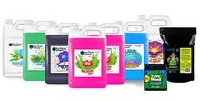 Complete Plant Food Bulk Fertilizer Set | Elite High Yield System Deluxe (128 oz Bottles) | for All Gardens & Plants | Hydroponic Aeroponic Soil Coco Coir | Made in USA | Blue Planet Nutrients