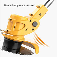 Tool Cordless Lawnmower Retractable Lightweight and Powerful Lawnmower Lightweight and Convenient Cutting Diameter of 15 cm Lawnmower (13000mAh)