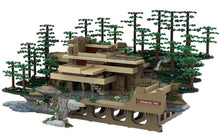 The Atom Brick Fallingwater Building Set