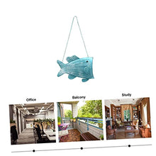 8 pcs Planter Fish Decoration Container Flowerpot Metal Creative Iron Shaped Flower Holder Pendant Wall Suspension Decor Arrangement Basket Art Hanging Wall-Mounted Rack (As Shownx3pcs 30X6CMx3pcs)