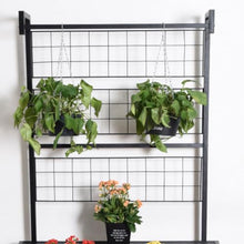 Plant Stand Indoor 2/3/4 Tier Metal Plant Shelf Hanging Flower Stand For Indoor Plants Multiple Floor Standing Plant Display Rack Outdoor Flowerpot Stand Home Storage Rack Garden Balcony Patio