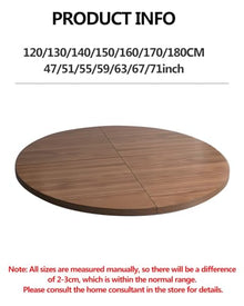 HARSETTI Round Table Top, Round Table Top Only, Folding White Table(Does Not Include Table Legs)