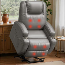 Dual Motor Infinite Position Power Lift Recliner with Heat & Massage