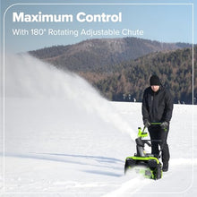 Greenworks 40V 20in Snow Blower, Battery and Charger Not Included