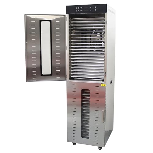 TECHTONGDA 40 Layers Commercial Food Dehydrator Stainless Steel