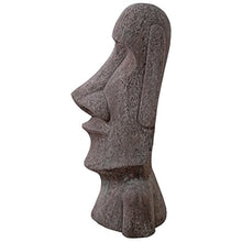 Design Toscano Easter Island Ahu Akivi Moai Monolith Garden Statue 72 in Grey Stone Finish