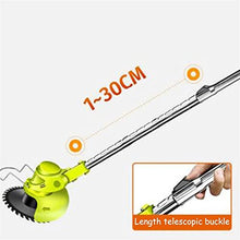 Lawn Mowers Small Lawn Mower Household Electric Multifunctional Lawn Mower Lithium Battery Long-Lasting Garden Lawn Trimmer Convenient Lawn Mower (Green Battery*1) (Green Battery*2)