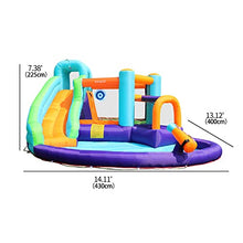 AirMyFun Inflatable Water Slide Orange