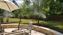 Mistcooling System - Stainless Steel Tubing - 1500 PSI Misting Pump - Do It Yourself Misting System - For Residential, Commercial and Industrial - Up to 120 Nozzles (78 Ft Mist Line - 40 Nozzles)