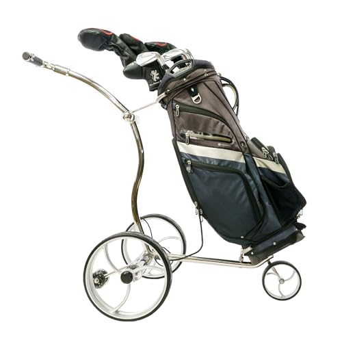 EPG Golf eR-Pace G Luxury Remote Control Electric Golf Trolley Chrome