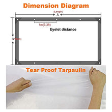 AZHANGYB Clear Tarpaulins 30x33ft, Plastic Tarp with Grommets Tarpaulin Cover Waterproof Dustproof Rainproof Insulation Plant Insulation Canopy Cover, for Garden Canopy Balcony Tent Boat