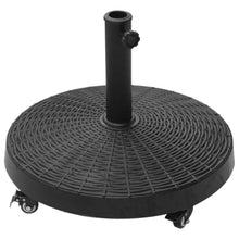 OROTLECT 20.5" Heavy Duty Umbrella Stand, 50 Lbs. Base For 1.5" Or 2" Poles, Patio Market Stand For Deck, Black