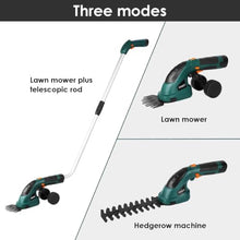 7.2V 2-in-1 Cordless Telescopic Hedge and Grass Trimmer